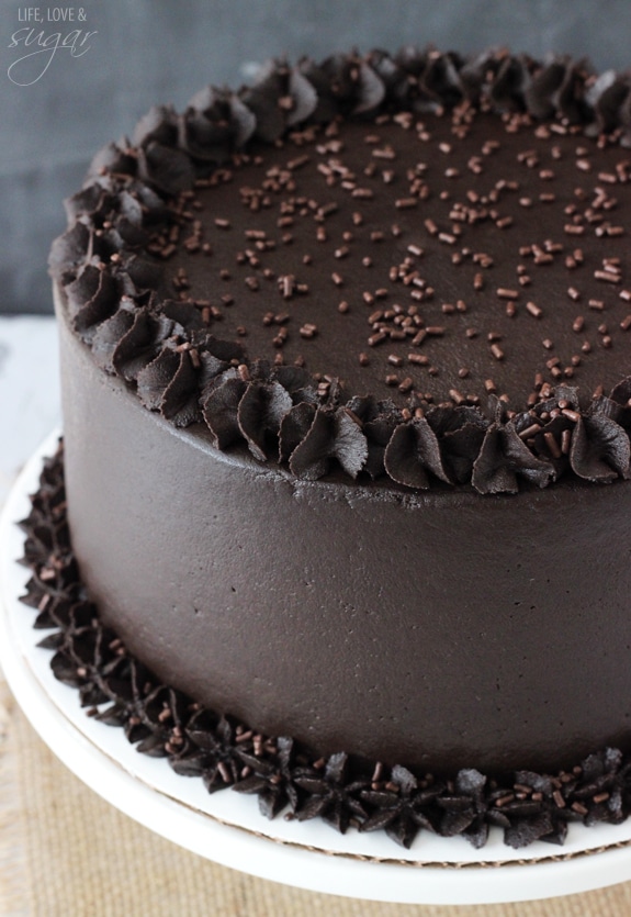Best Chocolate Cake - incredibly moist and chocolatey!