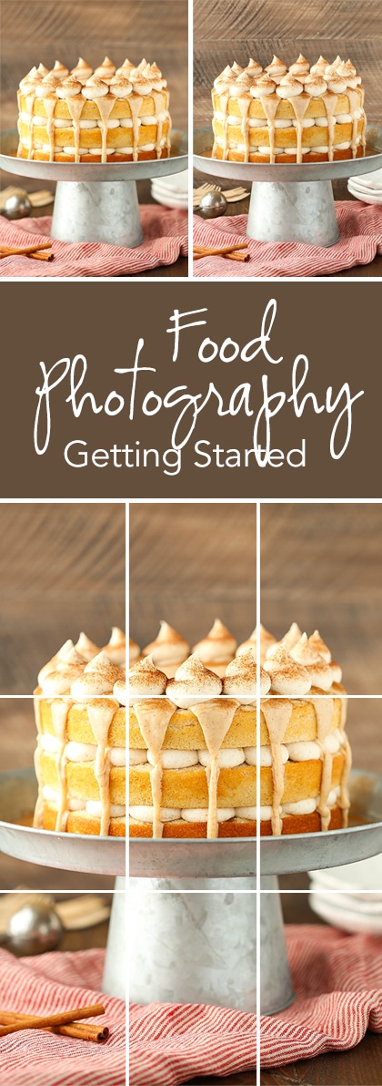 Getting Started with Food Photography - the basics of equipment, using your DSLR camera and composition