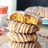 Pumpkin Cookies with Cinnamon Glaze