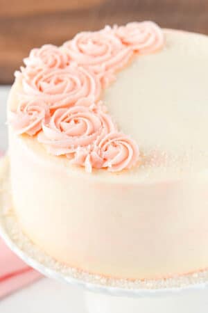 full image of Rose Water Vanilla Layer Cake